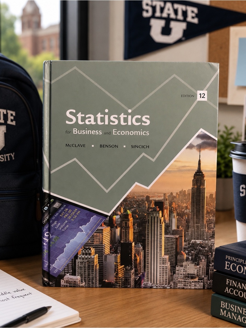 Statistics for Business and Economics Textbook - Hardcover